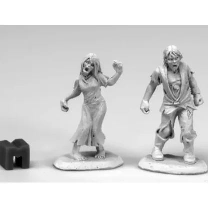Reaper Miniatures Zombie Teens (2) #03904 Dark Heaven Legends Unpainted Metal - Your Source for Gaming Essentials Sale