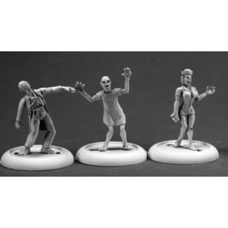 Reaper Miniatures Zombies: Doctor Nurse and Patient #50266 Chronoscope Figure - Your Source for Gaming Essentials Cheap