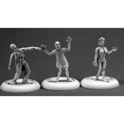 Reaper Miniatures Zombies: Doctor Nurse and Patient #50266 Chronoscope Figure - Your Source for Gaming Essentials Cheap