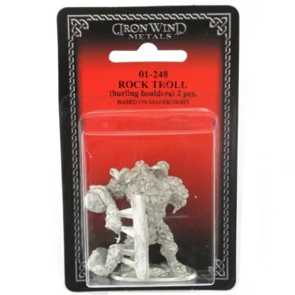 Rock Troll Throwing Rocks #01-248 Classic Ral Partha Fantasy RPG Metal Figure - Your Source for Gaming Essentials Discount