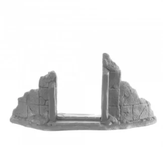 Ruined Doorway #77987 Bones Unpainted Plastic Figure - Your Source for Gaming Essentials Clearance