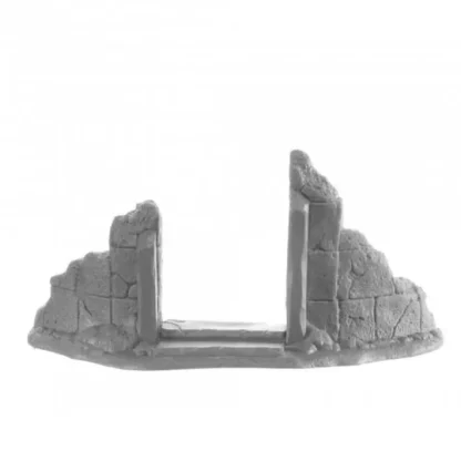Ruined Doorway #77987 Bones Unpainted Plastic Figure - Your Source for Gaming Essentials Clearance