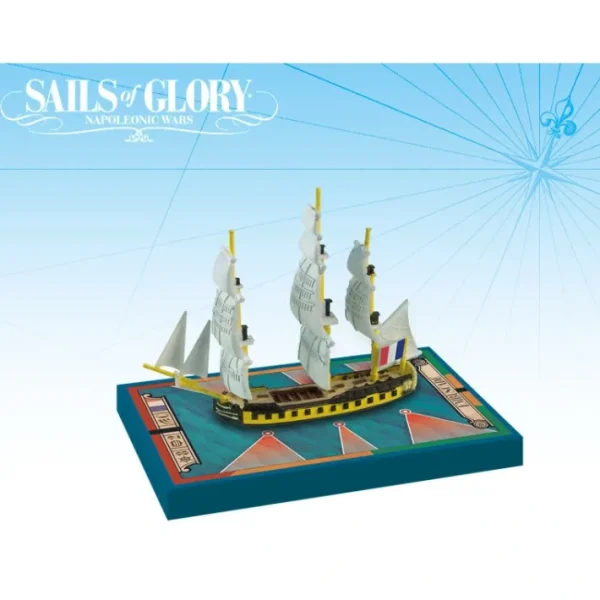 Sails of Glory: Embuscade 1798 French Frigate Ship Pack - Your Source for Gaming Essentials Hot