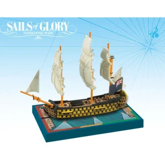 Sails of Glory: HMS Royal Sovereign 1786 British SotL Ship Pack - Your Source for Gaming Essentials Outlet