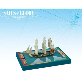 Sails of Glory: HMS Swan 1767 British Ship Sloop Ship Pack - Your Source for Gaming Essentials Shop