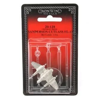 Sanderson Fl-12 Cutlass #20-128 Crimson Skies RPG Metal Ral Partha Figure - Your Source for Gaming Essentials Best Sale