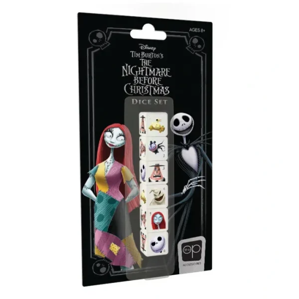 Set of 6 D6 Pop Culture Dice - The Nightmare Before Christmas - Your Source for Gaming Essentials Clearance