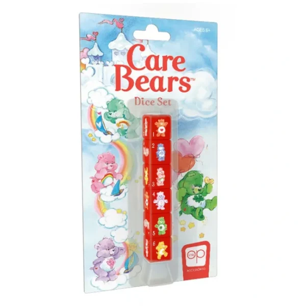Set of 6 D6 Pop Culture Dice - Care Bears - Your Source for Gaming Essentials Best
