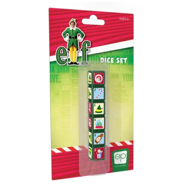 Set of 6 D6 Pop Culture Dice - Elf - Your Source for Gaming Essentials Sale