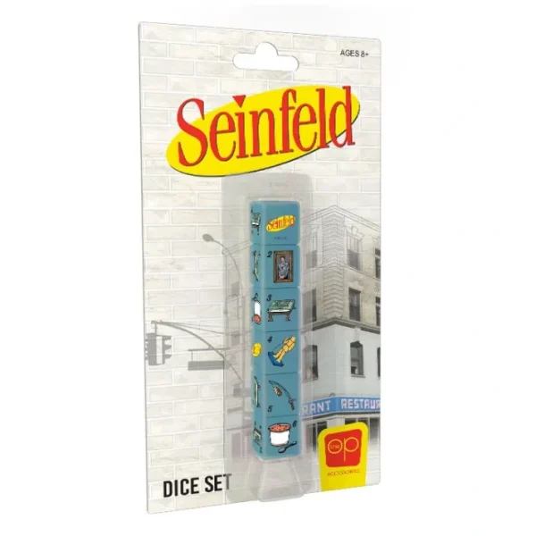 Set of 6 D6 Pop Culture Dice - Seinfeld - Your Source for Gaming Essentials Store