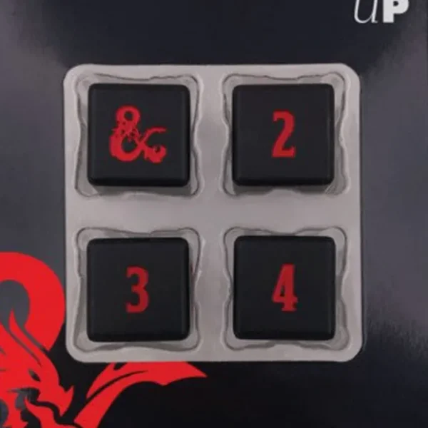 Set of 4 Dungeons and Dragons RPG Metal D6 Dice Set - Your Source for Gaming Essentials Outlet