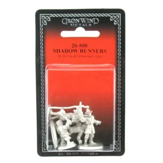 Shadow Runners (4) #20-500 Shadowrun RPG Metal Ral Partha Figure - Your Source for Gaming Essentials Best