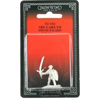 Sir Gareth Young Paladin #03-104 Classic Ral Partha Fantasy RPG Metal Figure - Your Source for Gaming Essentials Online