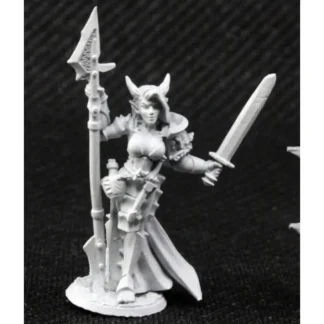 S'Kara, Female Skoli Warrior #03811 Dark Heaven Unpainted Metal - Your Source for Gaming Essentials Best Sale