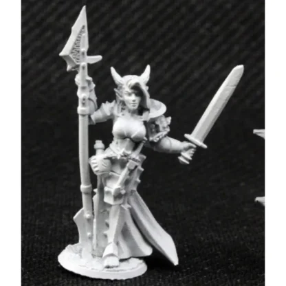 S'Kara, Female Skoli Warrior #03811 Dark Heaven Unpainted Metal - Your Source for Gaming Essentials Best Sale