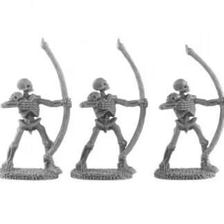 Skeletal Archers (3) #30024 Reaper Legends: Bones USA Unpainted Plastic Figures - Your Source for Gaming Essentials Flash Sale