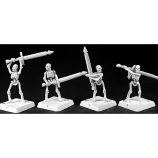 Skeletal Swordsmen (9), Necropolis Grunt #06132 Warlord Army Unpainted - Your Source for Gaming Essentials Cheap