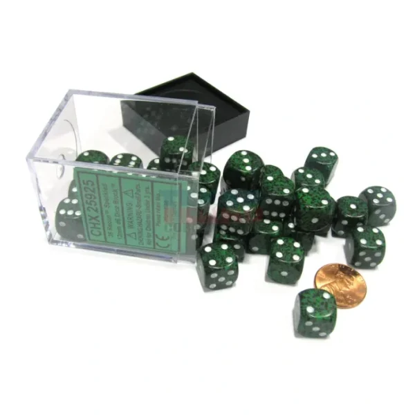 Speckled 12mm D6 Chessex Dice Block (36 Dice) - Recon - Your Source for Gaming Essentials Fashion