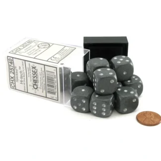Speckled 16mm D6 Chessex Dice Block (12 Dice) - Hi-Tech - Your Source for Gaming Essentials Cheap