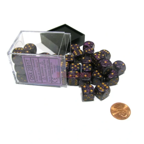 Speckled 12mm D6 Chessex Dice Block (36 Dice) - Hurricane - Your Source for Gaming Essentials Clearance