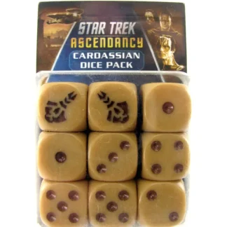 Star Trek Ascendancy: Cardassian Dice Set (9 Dice) - Your Source for Gaming Essentials Hot