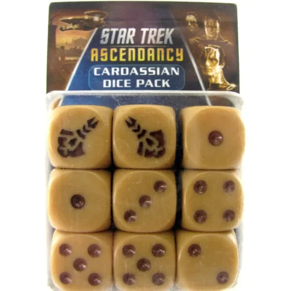 Star Trek Ascendancy: Cardassian Dice Set (9 Dice) - Your Source for Gaming Essentials Hot