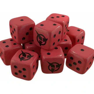 Star Trek Ascendancy: Klingon Dice Set (10 Dice) - Your Source for Gaming Essentials Outlet