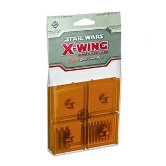 Star Wars X-Wing Miniatures Game: Orange Bases and Pegs - Your Source for Gaming Essentials Outlet