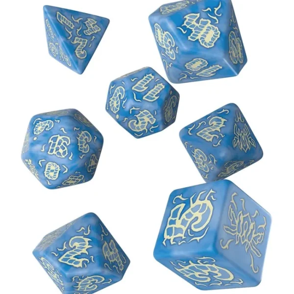 Starfinder Attack of the Swarm Adventure Path 7-Die Polyhedral Dice Set - Your Source for Gaming Essentials Online