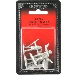 Street Mages (4) #20-506 Shadowrun RPG Metal Ral Partha Figure - Your Source for Gaming Essentials Best Sale
