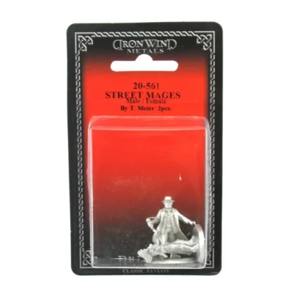 Street Mages Male and Female #20-561 Shadowrun RPG Metal Ral Partha Figure - Your Source for Gaming Essentials New