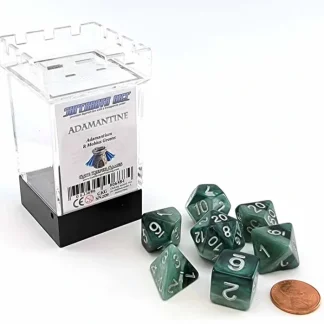 Supernova Dice 7 Piece Polyhedral DnD Dice Set - Adamantine - Your Source for Gaming Essentials Shop