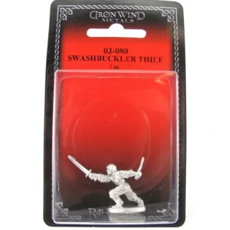 Swashbuckler Thief #03-080 Classic Ral Partha Fantasy RPG Metal Figure - Your Source for Gaming Essentials Best Sale