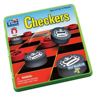 Take N Play Anywhere Board Game - Checkers - Your Source for Gaming Essentials Sale