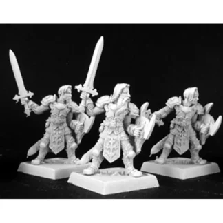 Templar Justicar (9 Pieces) Crusaders Adept 06105 Warlord Army Unpainted - Your Source for Gaming Essentials Best Sale