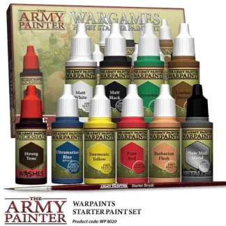 The Army Painter Warpaints - Wargames Hobby Starter Paint Set - Your Source for Gaming Essentials Flash Sale