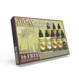 The Army Painter Warpaints: Metallics Paint Set - 8 Paints - Your Source for Gaming Essentials Sale
