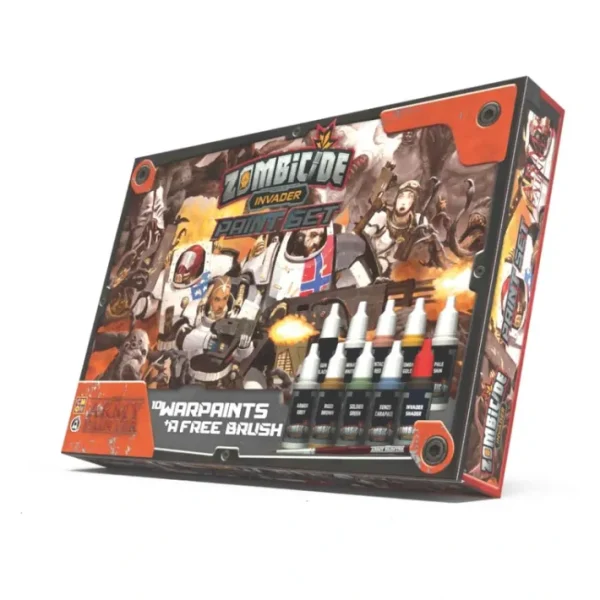 The Army Painter Warpaints - Zombicide - Invader Paint Set - Your Source for Gaming Essentials Best Sale