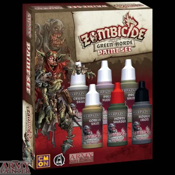 The Army Painter Warpaints - Zombicide Black Plague Green Horde Paint Set - Your Source for Gaming Essentials Fashion