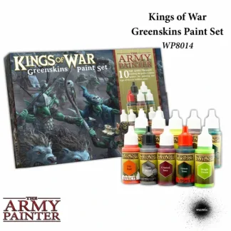 The Army Painter Warpaints: Kings of War Greenskins Paint Set - 10 Warpaints - Your Source for Gaming Essentials Fashion