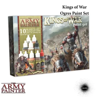 The Army Painter Warpaints: Kings of War Ogres Paint Set - 10 Warpaints - Your Source for Gaming Essentials Best