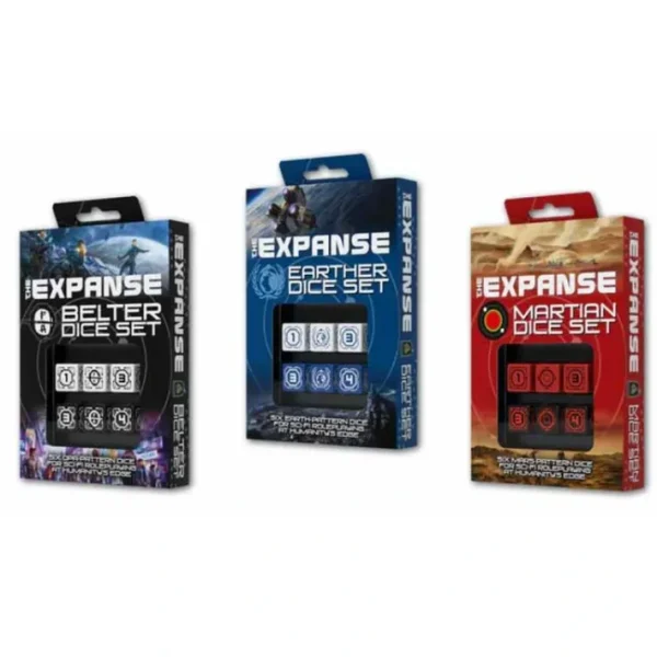 The Expanse RPG, Dice Set - Choose your type - Your Source for Gaming Essentials Clearance