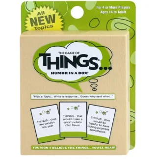 The Game of Things Card Game Travel Pack Expansion - Your Source for Gaming Essentials Sale