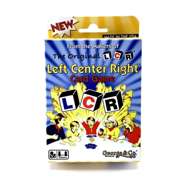 The Original LCR Left Center Right Card Game - Your Source for Gaming Essentials Shop