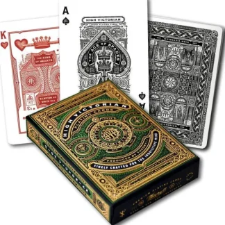 Theory11 High Victorian Playing Cards - 1 Sealed Green Deck - Your Source for Gaming Essentials Best