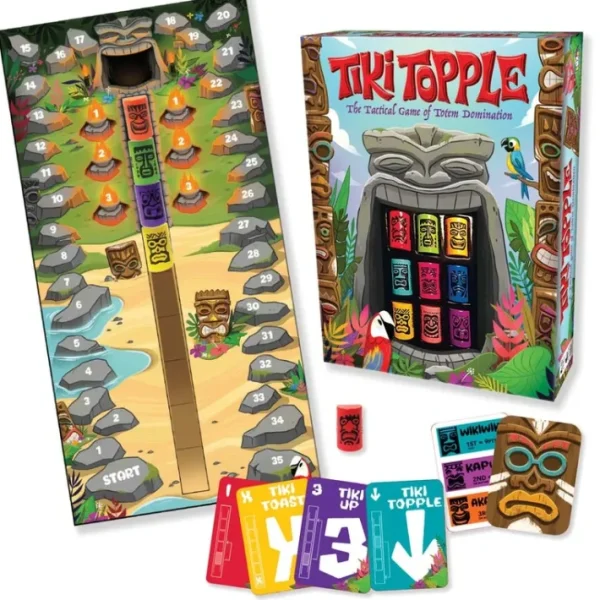 Tiki Topple - The Tactical Game of Totem Domination - Your Source for Gaming Essentials Hot