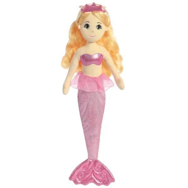 18" Topaz Sea Sparkles Soft Plush Mermaid - Your Source for Gaming Essentials Hot