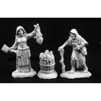 Townfolk of Dreadmere Fishwife & Crone 03789 Dark Heaven Legends - Your Source for Gaming Essentials Fashion