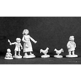 Townsfolk X: Children 03233 Dark Heaven Legends Unpainted Metal - Your Source for Gaming Essentials Best Sale