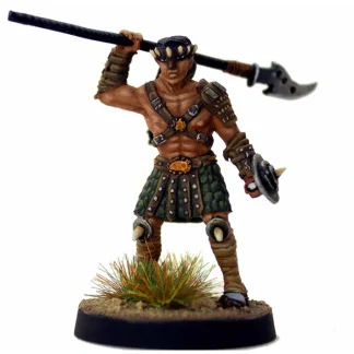 Traazorite: Pit Fighter - Unpainted 32mm Scale Freeblades Metal Figure - Your Source for Gaming Essentials Best Sale